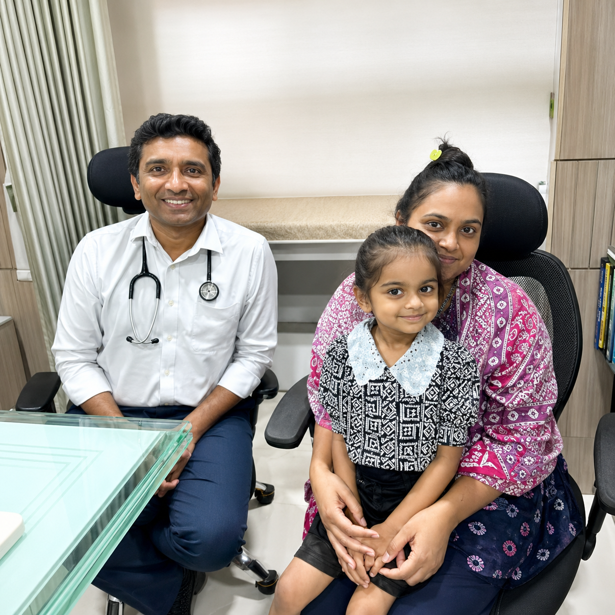 Malaria consultation — SCID-AI, Nanpura, Surat