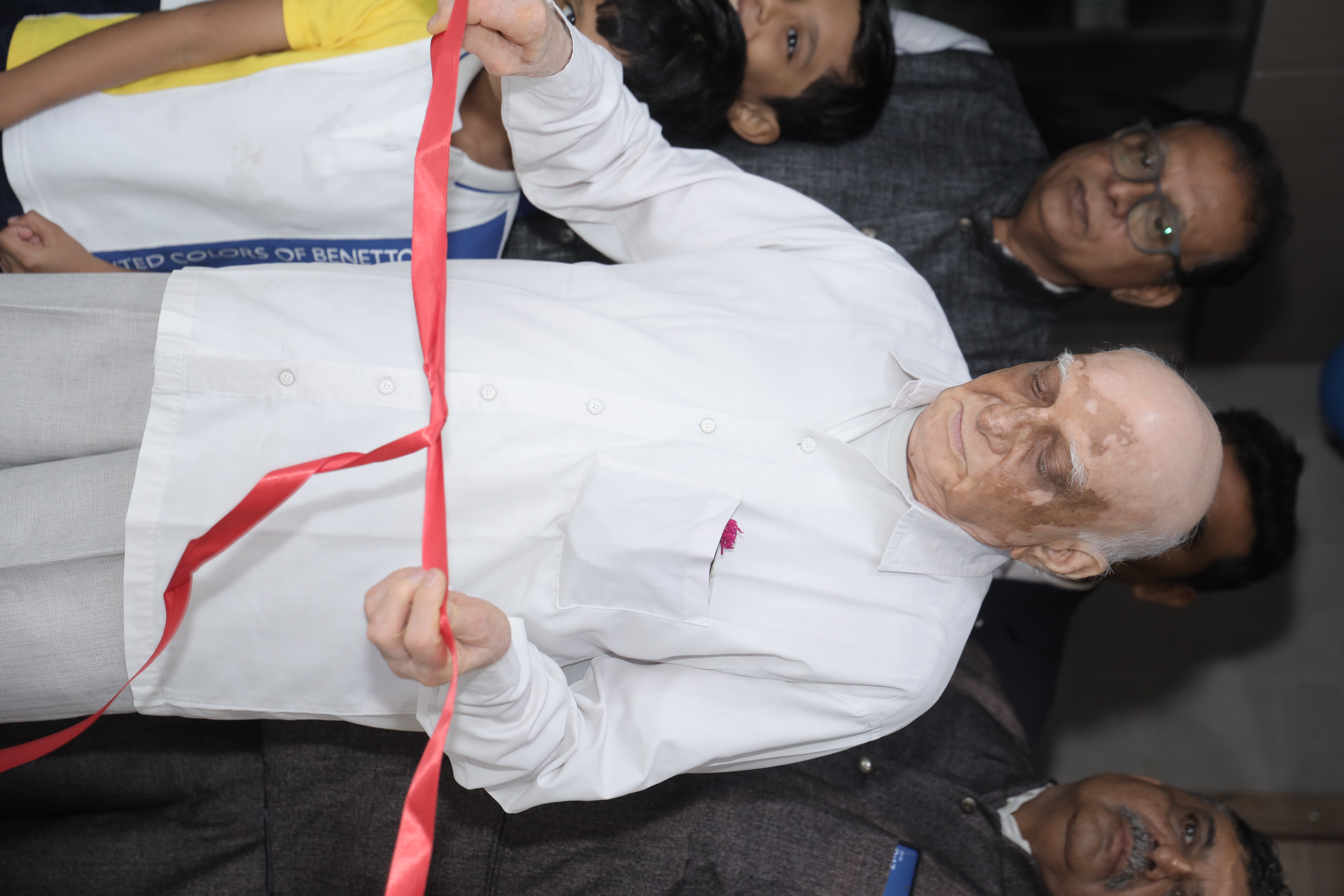 Ribbon cutting ceremony at IID Hospital inauguration, Vesu Surat