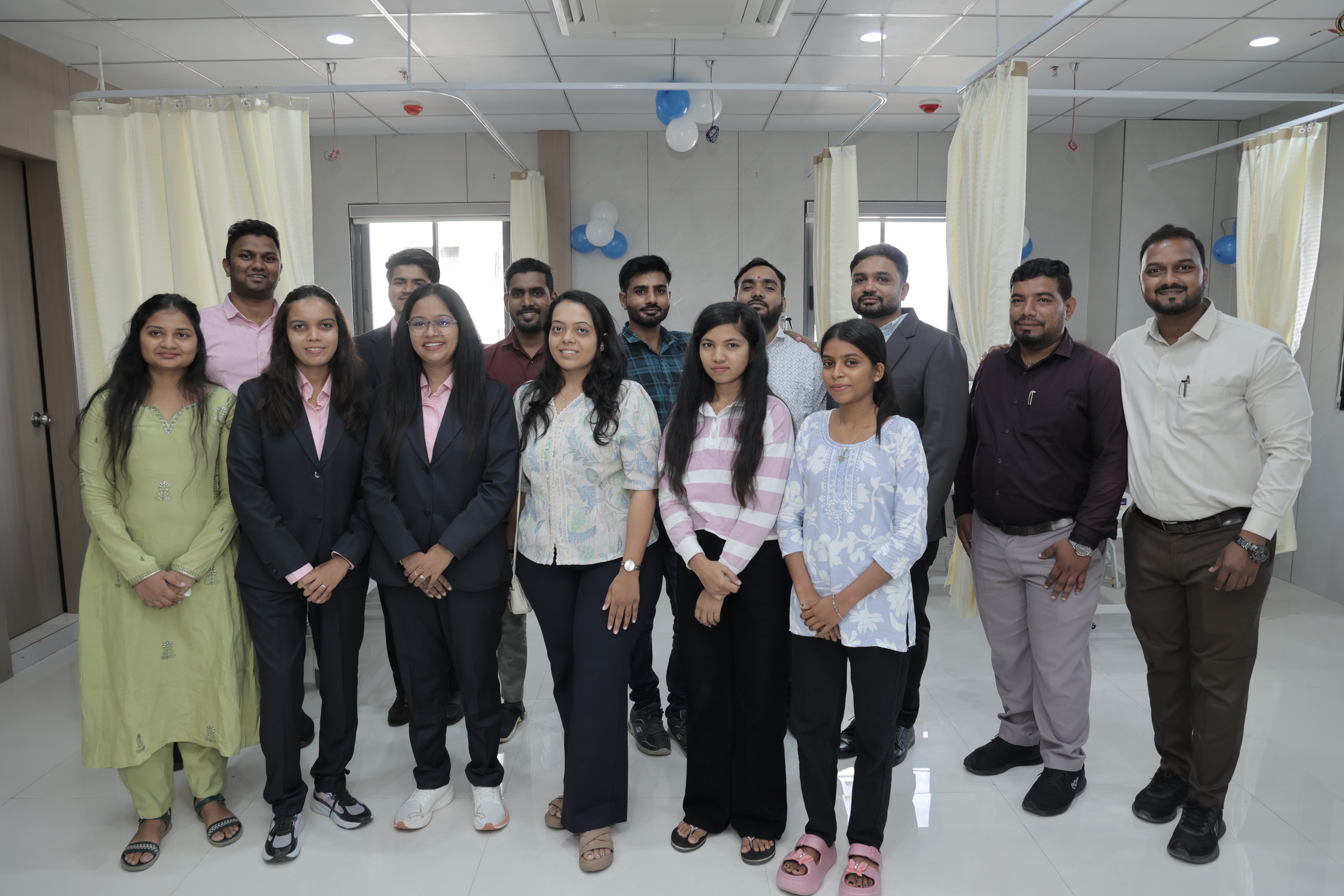 IID Hospital medical and admin team inauguration day Surat 2024
