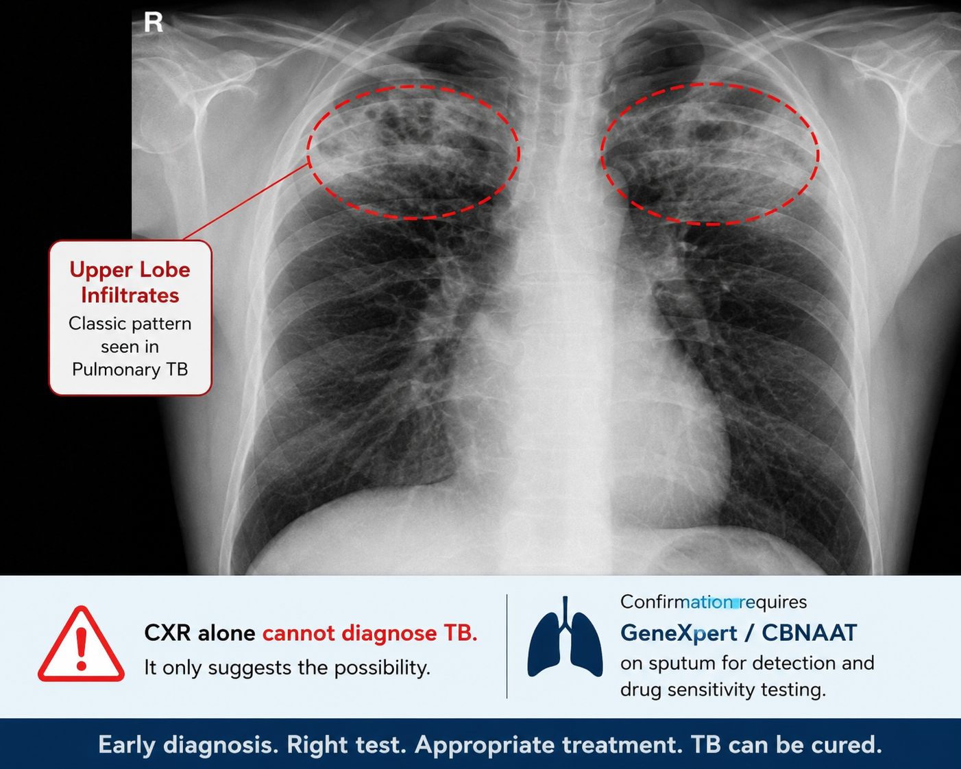 TB chest xray IID Hospital Surat