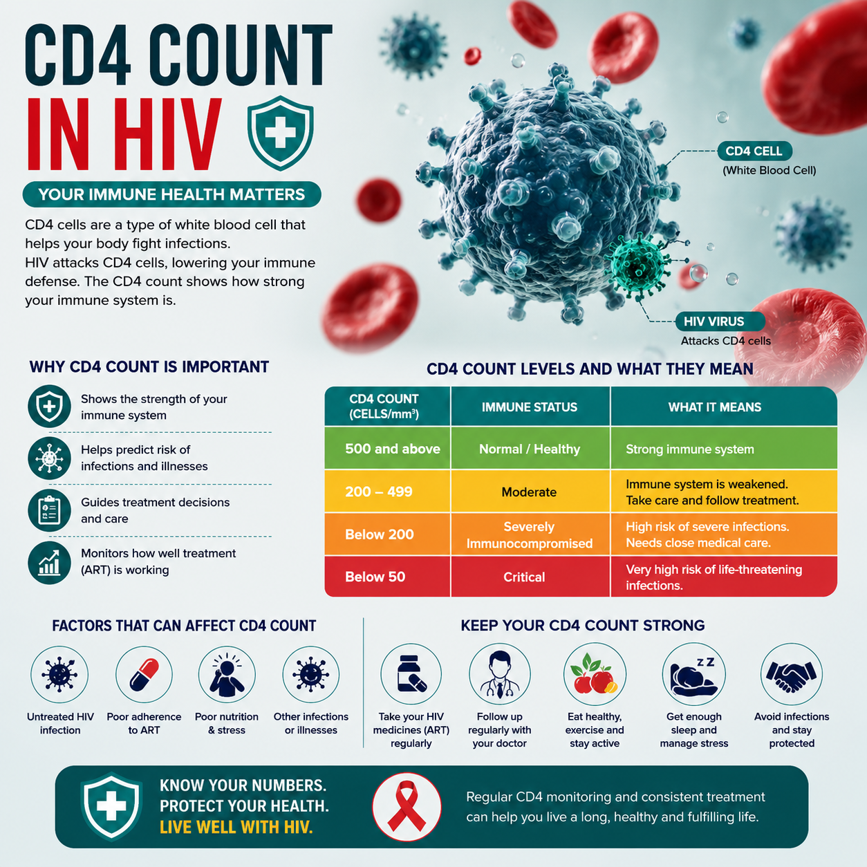 CD4 Count in HIV — What Your Number Actually Means